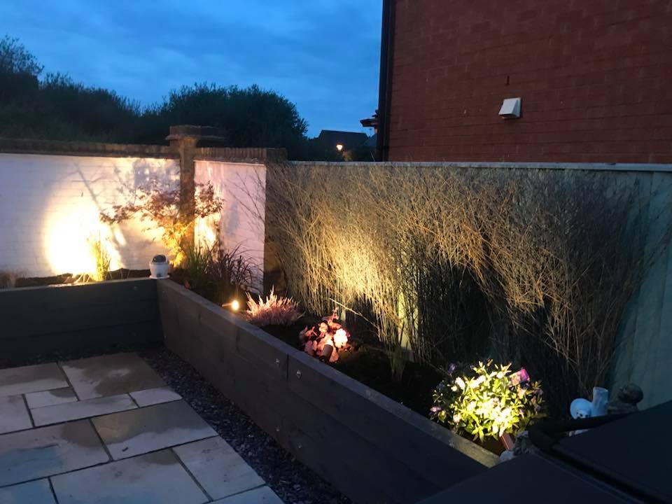 Flower bed lighting installer in Aylesbury Flower bed lighting installer in Aylesbury